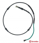 Hoiatuskontakt, piduriklotsi kulumine BREMBO A 00 432