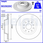 Piduriketas DELPHI BG5020C