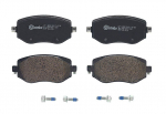 Piduriklotsi komplekt,ketaspidur BREMBO P 68 068