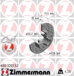 Piduriketas ZIMMERMANN 600.3201.52