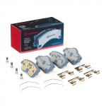 Piduriklotsi komplekt,ketaspidur BREMBO P 86 033E