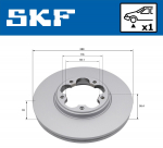 Piduriketas SKF VKBD 81389 V1