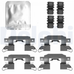 Lisakomplekt, ketaspiduriklotsid DELPHI LX0802