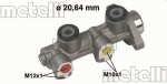 Peapiduri silinder METELLI 05-0190
