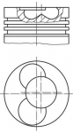 Kolvid MAHLE 030 40 02
