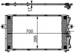 Kondensaator,kliimaseade MAHLE AC 379 000S
