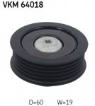 Seade-/juhtrull,soonrihm SKF VKM 64018