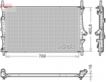Radiaator,mootorijahutus DENSO DRM10124