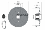 Piduritrummel TEXTAR 94045800