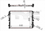 Radiaator,mootorijahutus TYC 721-0022