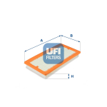 &Otilde;hufilter UFI 30.376.00