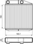 Soojusvaheti,salongik&uuml;te VALEO 811502