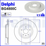 Piduriketas DELPHI BG4800C
