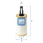 &Otilde;lifilter UFI 25.172.00