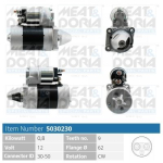 Starter MEAT & DORIA 5030230