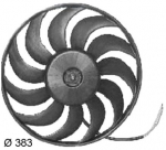 Ventilaator,mootorijahutus MAHLE CFF 133 000S