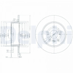 Piduriketas DELPHI BG3183