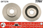 Piduriketas TRW DF7276