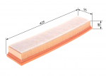 &Otilde;hufilter BOSCH 1 457 433 337