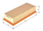 &Otilde;hufilter BOSCH 1 457 433 781