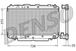 Radiaator,mootorijahutus DENSO DRM50021
