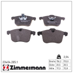 Piduriklotsi komplekt,ketaspidur ZIMMERMANN 23404.205.1