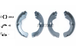Piduriklotside komplekt TEXTAR 91055500