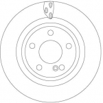 Piduriketas TRW DF6887