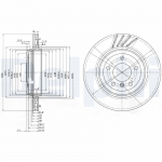 Piduriketas DELPHI BG3831