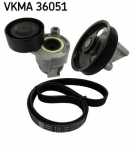 Soonrihmakomplekt SKF VKMA 36051