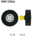 Seade-/juhtrull,soonrihm SKF VKM 33046