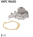 Veepump, mootori jahutus SKF VKPC 90450