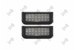 Numbrivalgustus ABAKUS L38-210-0006LED