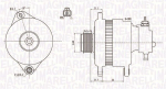 Generaator MAGNETI MARELLI 063731899010
