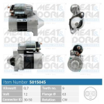 Starter MEAT & DORIA 5015045