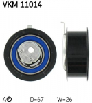 Pingutusrull,Hammasrihm SKF VKM 11014
