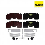 Piduriklotsi komplekt,ketaspidur TEXTAR 2930601