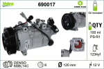 Kompressor,kliimaseade VALEO 690017