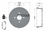 Piduritrummel TEXTAR 94021200