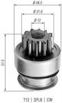 Hammastrummel,starter MAGNETI MARELLI 940113020261
