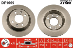 Piduriketas TRW DF1669
