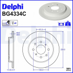 Piduriketas DELPHI BG4334C