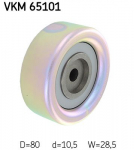 Seade-/juhtrull,soonrihm SKF VKM 65101