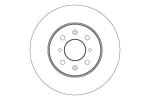 Piduriketas TRW DF6036