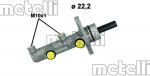 Peapiduri silinder METELLI 05-1233