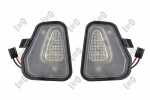 tuli, v&auml;lispeegel ABAKUS L48-420-001LED