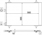 Kondensaator,kliimaseade MAHLE AC 315 000S