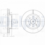 Piduriketas DELPHI BG4019