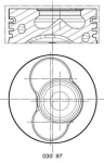 Kolvid MAHLE 030 97 00
