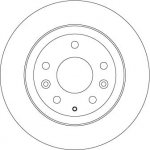 Piduriketas TRW DF6807